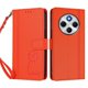 thumbnail image 3 of Funda Cartera Trébol para Xiaomi Redmi 14C 4G con Ranuras Tarjetas y Carga Inalámbrica Naranja, 3 of 6