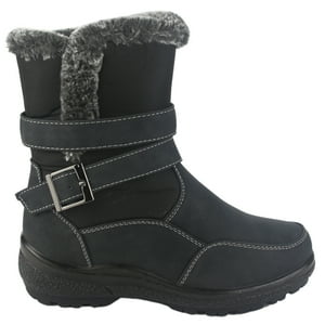 Botin Chalada Mujer Winter-7 Negro Casual