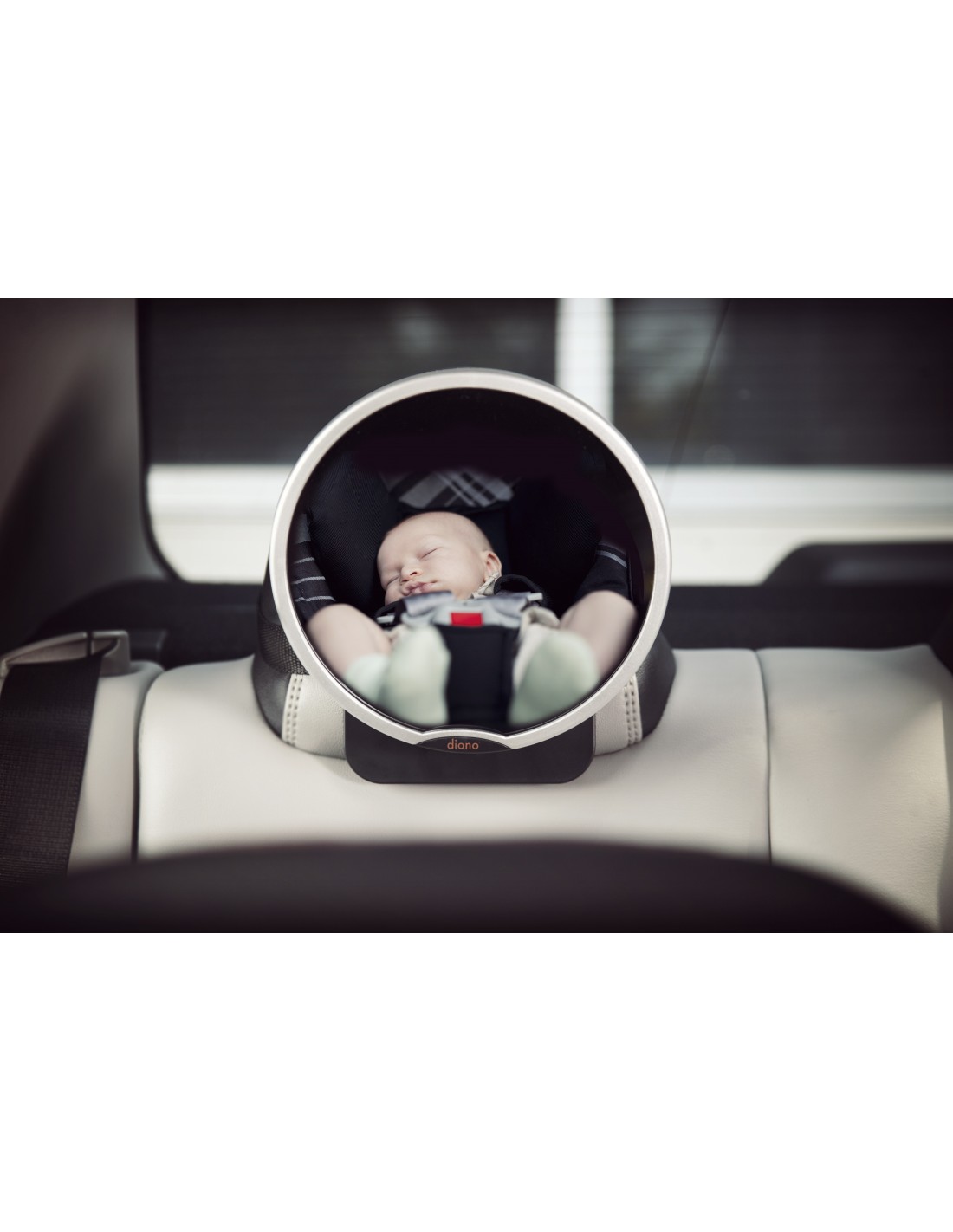 Diono - Espejo De Seguridad Para Bebe Plata