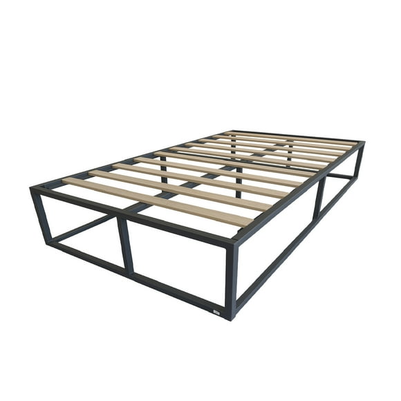 Base para cama Europea Acero y Madera 90x190 cm 1 pza Nova Vincenzi