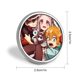 thumbnail image 2 of Toilet-Bound Hanako-kun-Theme Round Button Badge: Premium Metal Construction, Ideal for High-End Events 2.8 cm, 2 of 6