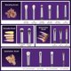thumbnail image 2 of Juego de brochas de maquillaje Jessup Professional, 15 piezas, 2 of 9