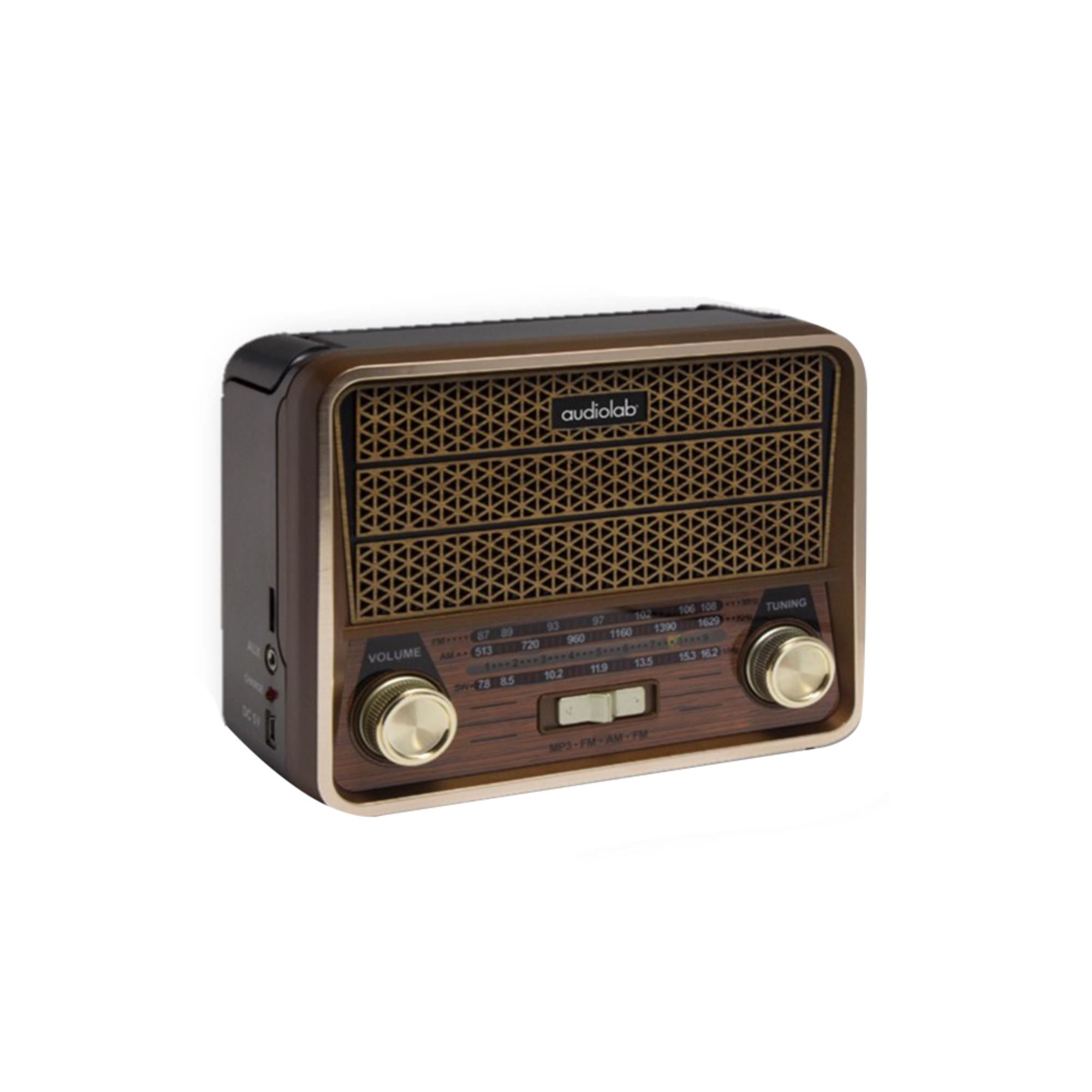 Audiolab - Parlante Mini Retro Café