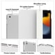thumbnail image 4 of Funda para tablet MoKo para iPad de 10,2 pulgadas (7.ª a 9.ª generación), color blanco, 4 of 9