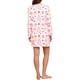 thumbnail image 3 of INSPIRE CHIC Pijamas de Navidad para Mujeres Conjuntos Familiares Camisón Manga Larga Estampado Cuello Redondo Camiseta Midi Pantalones Talla Grande Hombres Blanco, 3 of 5