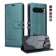 thumbnail image 1 of Premium Wallet Case for Google Pixel 8 Pro with Card Slots & Kickstand, Flip Cover Green, 1 of 6