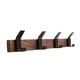 thumbnail image 3 of Gancho de pared para colgar abrigos de pared, gancho de almacenamiento montado en pared Simple portátil, organizador de puerta para bufandas, Hotel, g Cuatro ganchos, 3 of 5