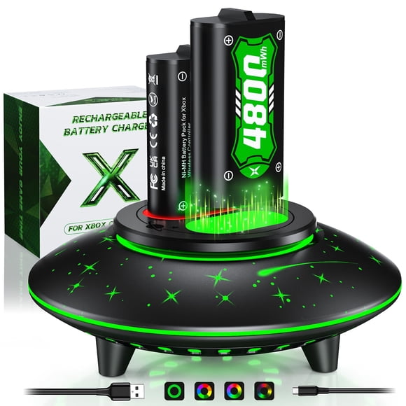 Paquete de baterías recargables Feirsh para Xbox Controller x2