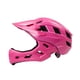 thumbnail image 3 of Casco de bicicleta para niños, casco de Ciclismo de Carretera, forro extraíble para niños, casco completo intercambiable y medio casco para múltiples Rosa, 3 of 5