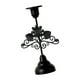 thumbnail image 3 of Candelabro Cónico De Hierro Negro, Adorno De Mesa Para Dormitorio, Ligero, Resistente, 5,5x17,5 Cm, 3 of 3