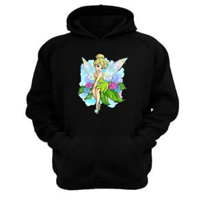 Genérico - Polerón Canguro Campanita Negro Talla Xs Unisex