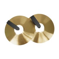 Bothyi - Crash Cymbals Tocando Platillos De Mano Platillo Pesado De Aleación Tradicional Práctico 250 Mm