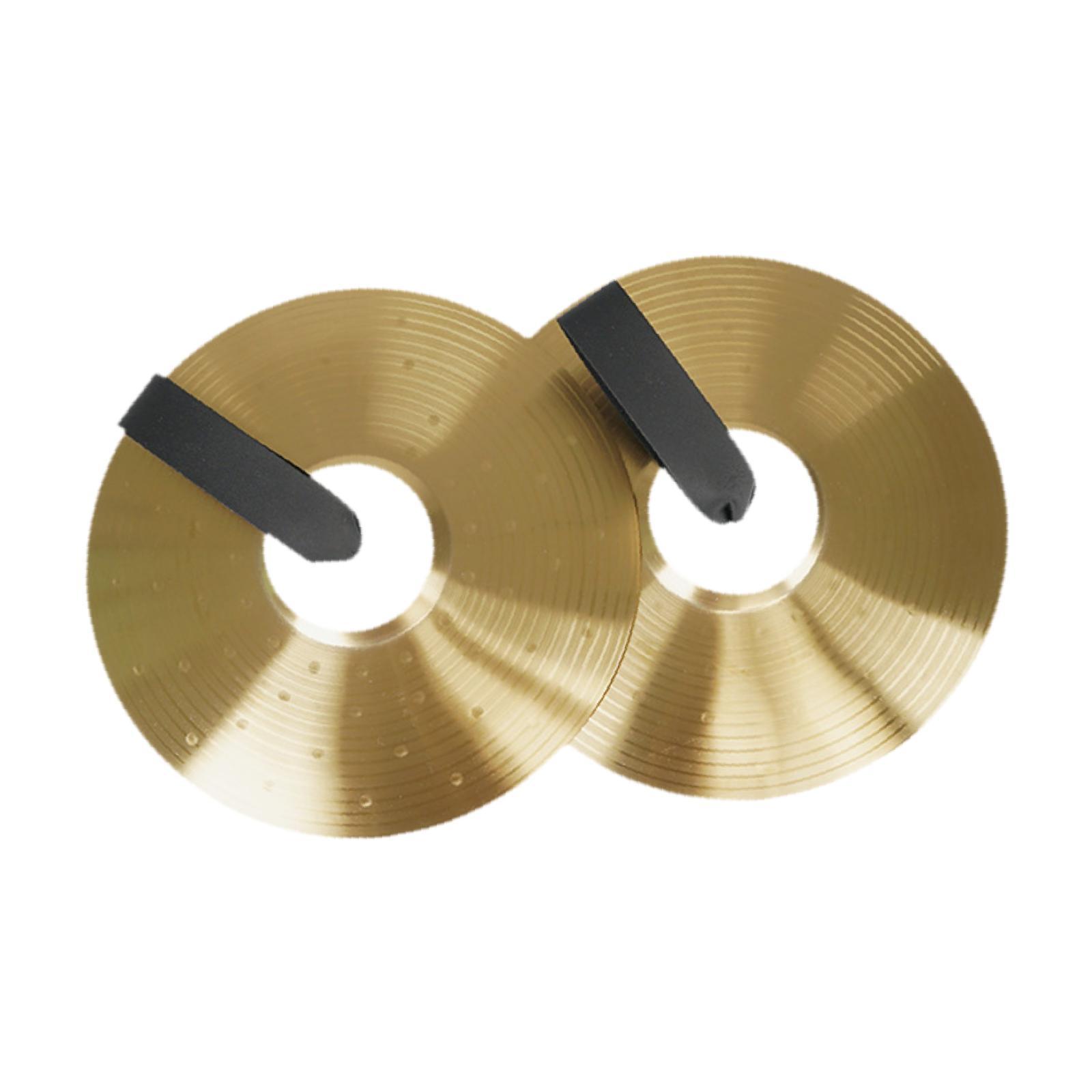 Bothyi - Crash Cymbals Tocando Platillos De Mano Platillo Pesado De Aleación Tradicional Práctico 250 Mm