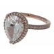 thumbnail image 2 of Anillo Pandora En Pandora Rose Con 1 CZ Pear-Cut Engastada En Garra Y 46 CZ Clear Engastadas En Cuentas, 2 of 2
