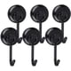 thumbnail image 1 of Ganchos magnéticos negros de alta resistencia de 13,6 kg para colgar en el refrigerador. Gancho magnético para colgar en el refrigerador. Imanes pequeños con ganchos para pizarra, aula, parrilla, herr, 1 of 6