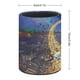 thumbnail image 2 of El Imaginario-theme Cylinder Pen Holder Pencil Organizer with Flannel Lining PVC Leather Material Cardboard Base for study work 10*8CM, 2 of 6