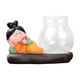 thumbnail image 4 of Creativo Lindo Jarrón Hidropónico Tang Girl Con Soporte De Resina Maceta Estilo Moderno B, 4 of 5