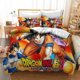 thumbnail image 1 of Dragon Ball Anime3 Quilt Duvet Cover Set Queen Bedclothes Bedding3-Piece Bedding Set, 1 of 5