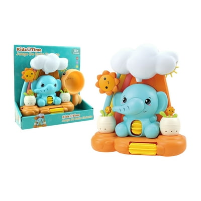 Juego De Baño Elefante Multicolor Kidz Time