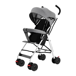 Coche Paragua Con Posa Vaso Swift Gris Lubabycas