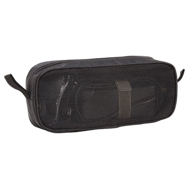 Estuche para cargadores de portátiles, funda adaptadora de malla con cremallera, funda/bolsa/estuche de viaje universal para accesorios electrónicos