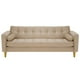 thumbnail image 1 of Sofa Retro 3cg Felpa 01 Beige, 1 of 6