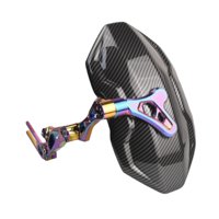 Ioensy - Guardabarros Trasero De Fibra De Carbono Para Motocicleta.