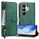 thumbnail image 5 of FOXDOCK Funda Tipo Cartera para Realme C75 5G Cuero PU con Cremallera y Correa de Muñeca, Ranuras para Tarjetas, Soporte Plegable, Cierre Magnético, 5 of 5
