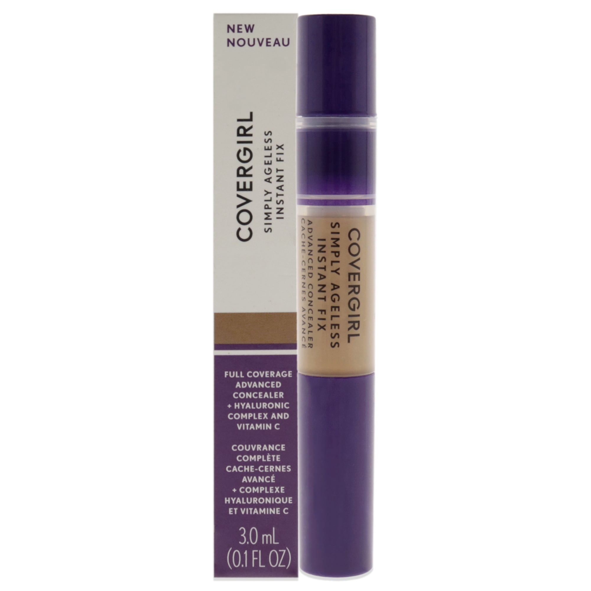 Corrector Avanzado Simply Ageless Instant Fix - 380 Caramelo De Para Mujeres - Corrector De 0,1 Oz