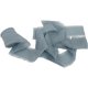 thumbnail image 1 of Xiao Hua Cinta de gasa para manualidades - Azul grisáceo, 3 rollos de cinta con borlas de 4 cm de ancho x 49,5 m de largo, ideal para envolver ramos de novia, regalos y decoraciones para fiestas., 1 of 3