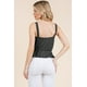 thumbnail image 4 of Top Camisola de Canalé con Lazo Delantero y Peplum de Encaje, 4 of 4