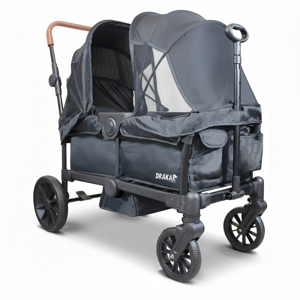 Bebesit - Coche Paseo Carro Wagon Drakar Negro