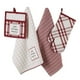 thumbnail image 1 of Kitchen Collection DII Home Sweet Farmhouse - Juego de 4 piezas, color rojo, 1 of 3