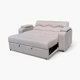 thumbnail image 4 of Sofa Cama Funcional 2 Pz Deco Lino Cream Chocolate, 4 of 6