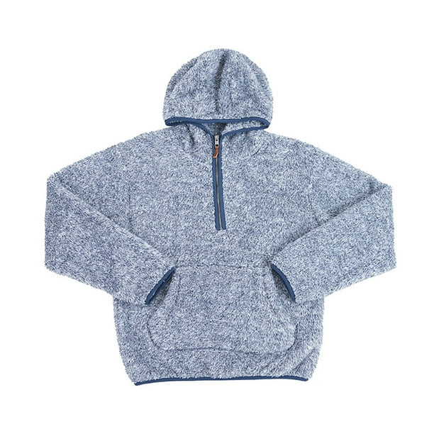Poleron Niño Teen Coral Gris Corona