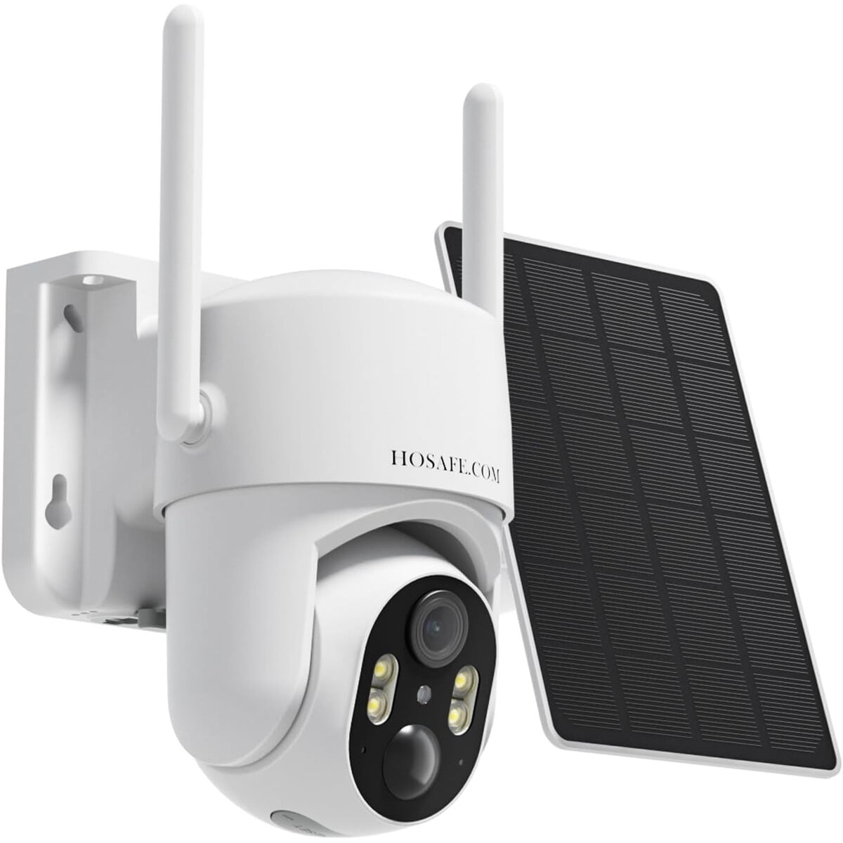 Cámara Seguridad Hosafe Solar 2k 3mp Ptz 360° Wifi Exterior