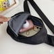 thumbnail image 2 of Mini Mochila Bandolera Infantil Negra con Carita Feliz, 2 of 4