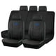 thumbnail image 1 of Fundas Asiento Hyundai Eco Cuero Negro – 9 Piezas Bordadas, 1 of 4