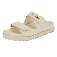 Sandalia Guess Fabulon Ivory 150 Para Mujer Talla 6