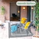 thumbnail image 5 of Alfombra Ogrmar reversible gris 244 × 305 cm para exteriores, 5 of 7