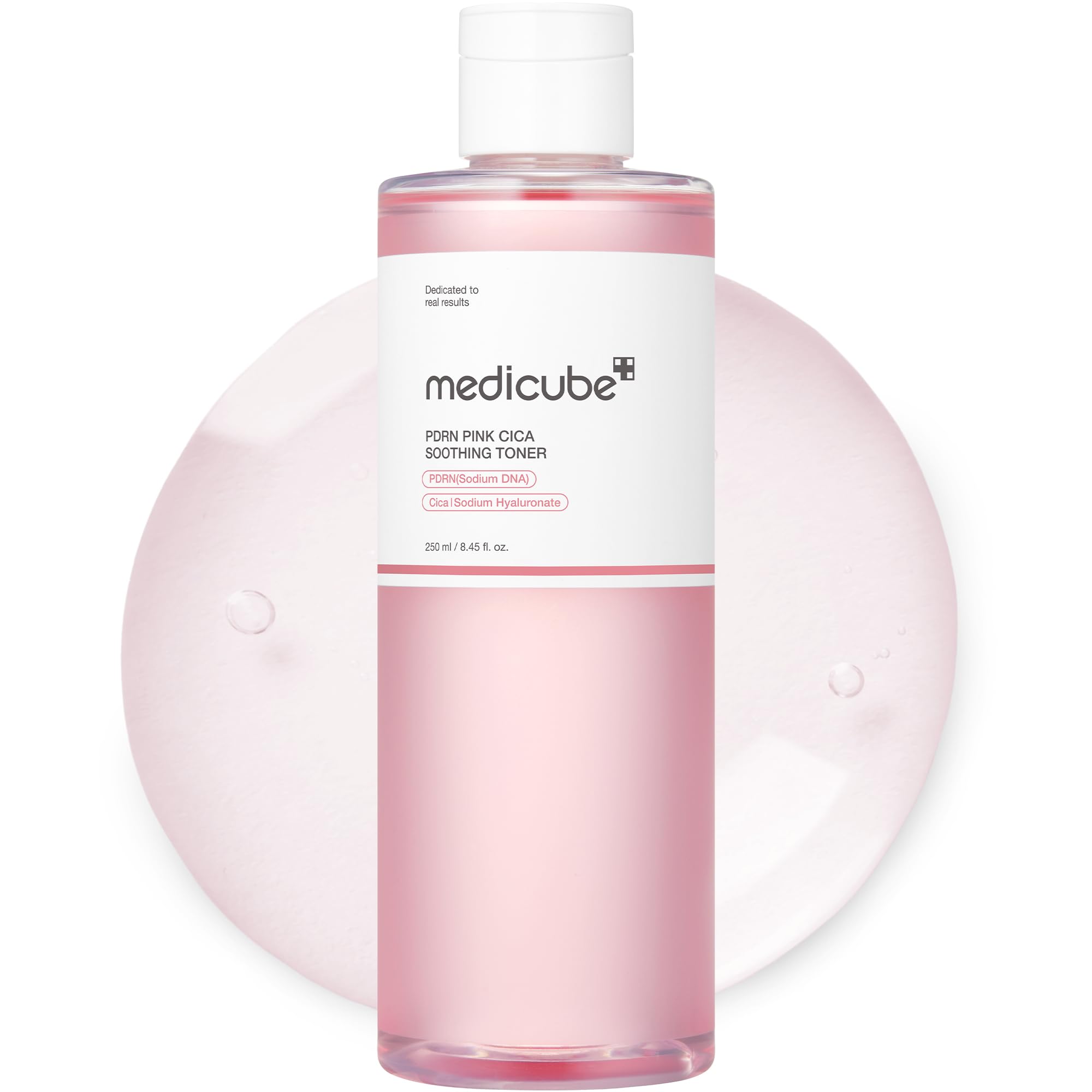 Tónico Medicube Salmon Dna Pdrn Pink Cica Calmante 250 Ml
