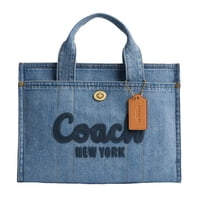 Bolso De Mano Coach Cargo Indigo Para Mujer