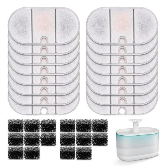 Filtro de Agua NautyPaws Pack de 16 PLWF002 2,1 L