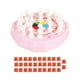 thumbnail image 2 of Juguetes Montessori, Juego De Mesa Interactivo Con Memoria De Color, Ajedrez, Pensamiento, Clavija, Rosa, 2 of 5