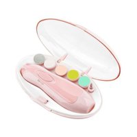 Click Ventas - Cortador De Uñas A Pilas Bebes Pulidor Limador Rosa
