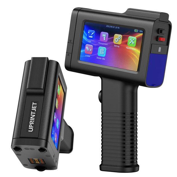 Impresora de inyección de tinta portátil UPRINTJET BT-HH6105B2 con pantalla táctil de 4.3"