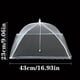 thumbnail image 1 of 1pc Foldable Umbrella-Shaped Food Tent Cover With Lace Design, Collapsible & Portable Anti-Mosquito Mesh Cover For Home, Camping & Restaurants, Protects From Dust, Flies & Mosquitoes, Multi-functional, 1 of 5