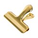 thumbnail image 1 of Clip tipo Bull Caralin 7,7 cm Acero Inoxidable Dorado, 1 of 8