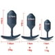 thumbnail image 3 of 3pcs/Set Anal Plug With Balls Wearable Butt Plug Anal Heavy Training Prostate Massage Anal Sex Toys For Women Men Beginner, 3 of 3