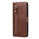 thumbnail image 3 of Funda con Cremallera para Xiaomi Redmi Note 13 5G, Carcasa Cartera de Cuero PU con Soporte y Tarjetero, 3 of 6